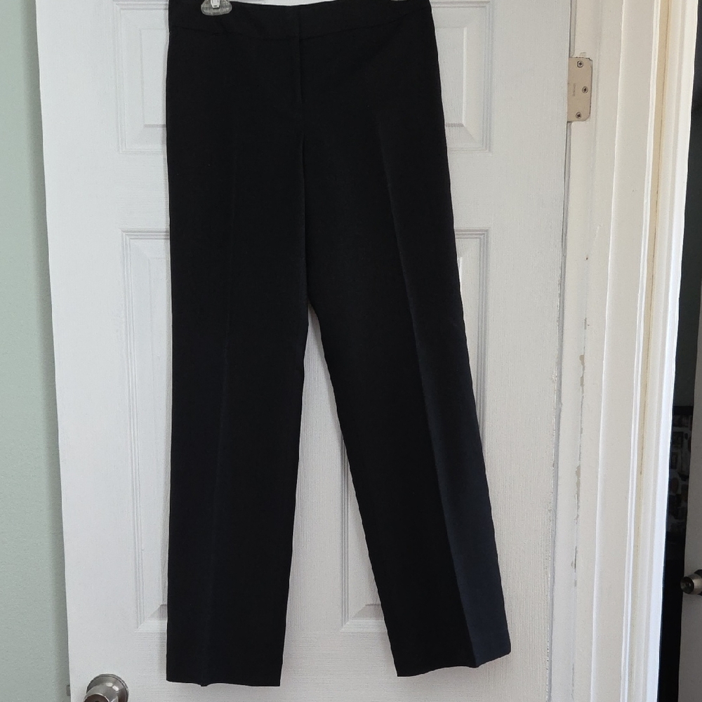 Ann Taylor Black Wide Leg Pants